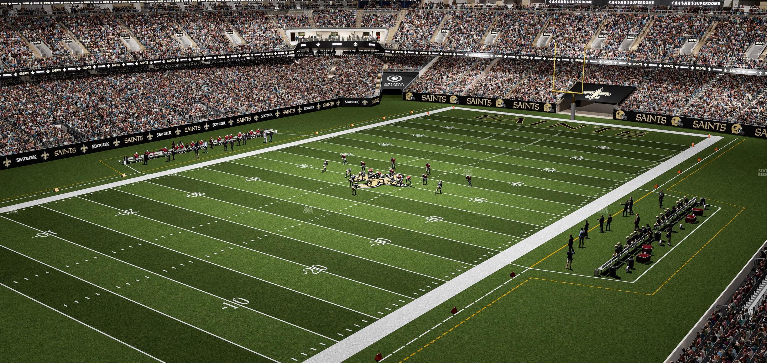 Caesars Superdome - Section Suite 463 Seat View