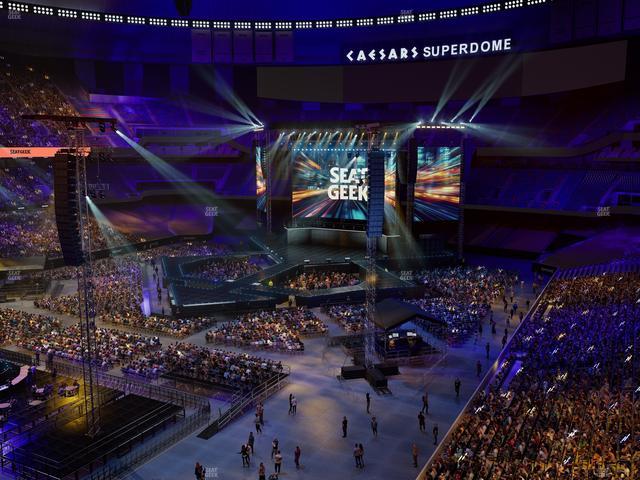 Caesars Superdome - Section Suite 463 Seat View