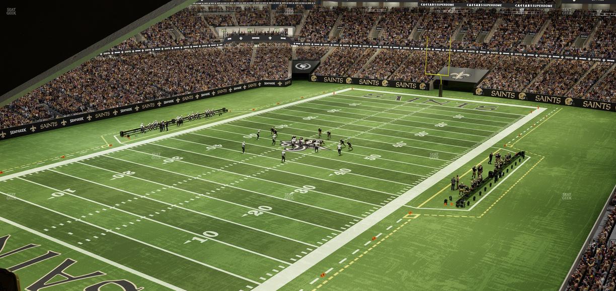 Caesars Superdome - Section Suite 464 Seat View