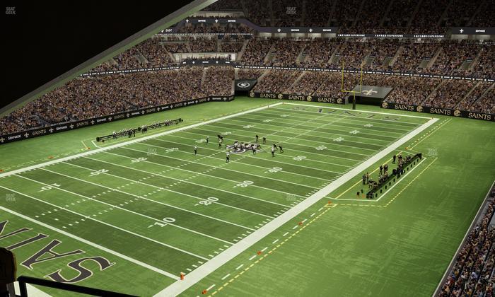 Caesars Superdome - Section Suite 464 Seat View