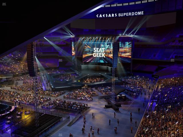 Caesars Superdome - Section Suite 464 Seat View
