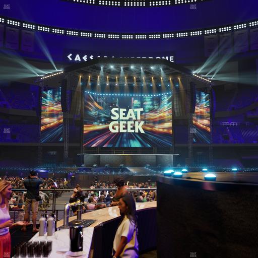Caesars Superdome - Section Vip Bar Seat View
