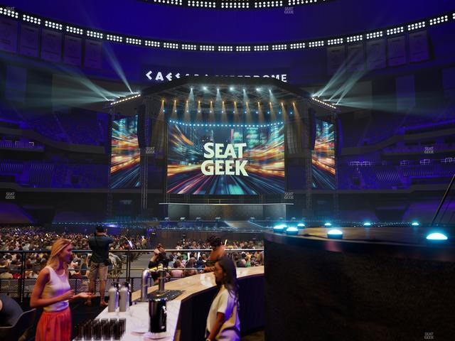 Caesars Superdome - Section Vip Bar Seat View