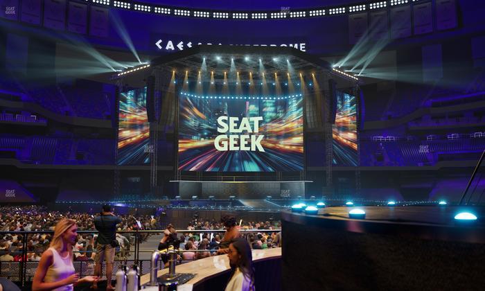 Caesars Superdome - Section Vip Bar Seat View