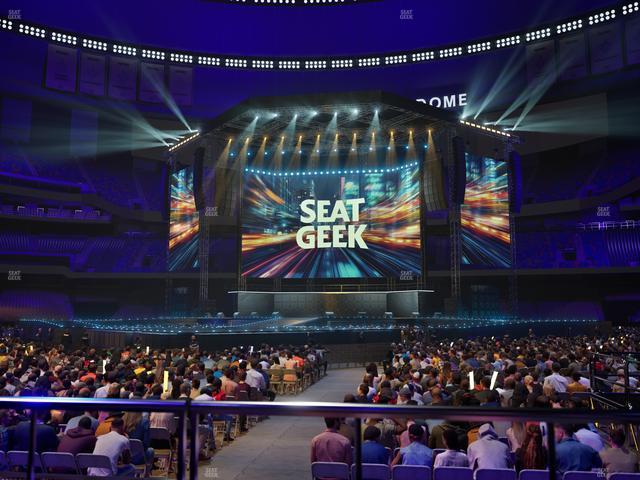 Caesars Superdome - Section Vip Tables 1 Seat View