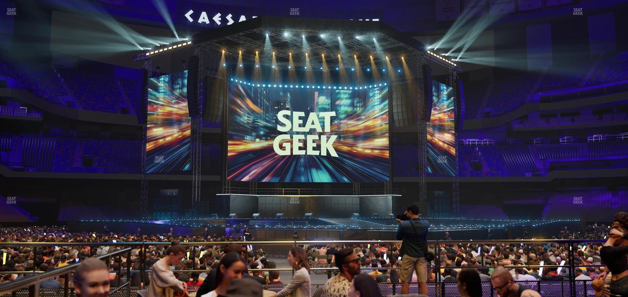 Caesars Superdome - Section Vip Tables 10 Seat View