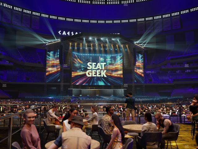 Caesars Superdome - Section Vip Tables 10 Seat View