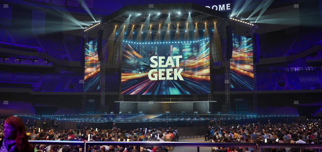 Caesars Superdome - Section Vip Tables 2 Seat View