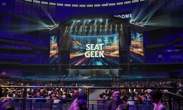 Caesars Superdome - Section Vip Tables 3 Seat View