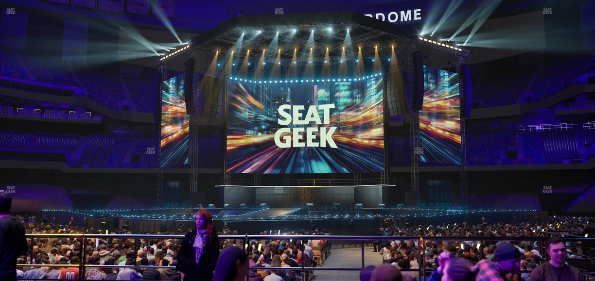 Caesars Superdome - Section Vip Tables 4 Seat View