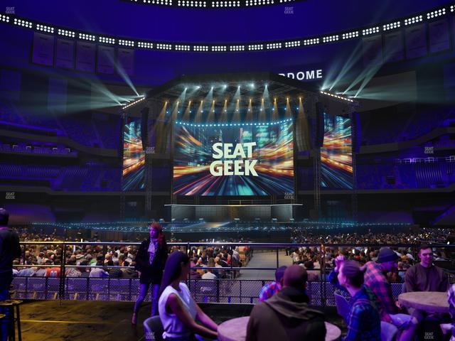 Caesars Superdome - Section Vip Tables 4 Seat View