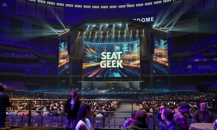 Caesars Superdome - Section Vip Tables 4 Seat View