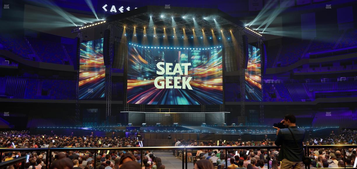Caesars Superdome - Section Vip Tables 8 Seat View