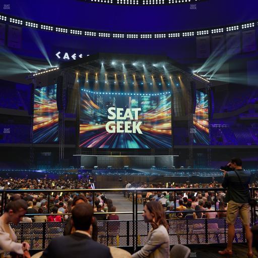 Caesars Superdome - Section Vip Tables 8 Seat View