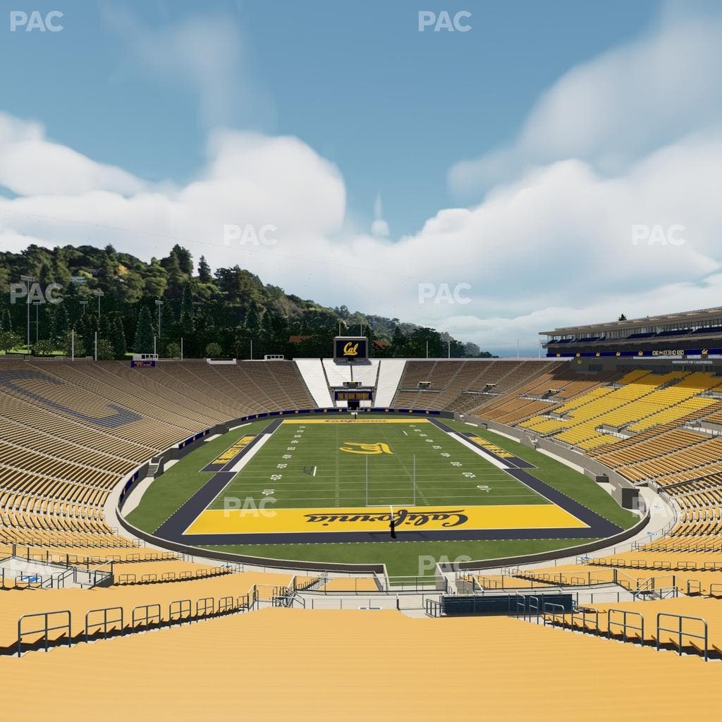 California Memorial Stadium - Section A Seat View