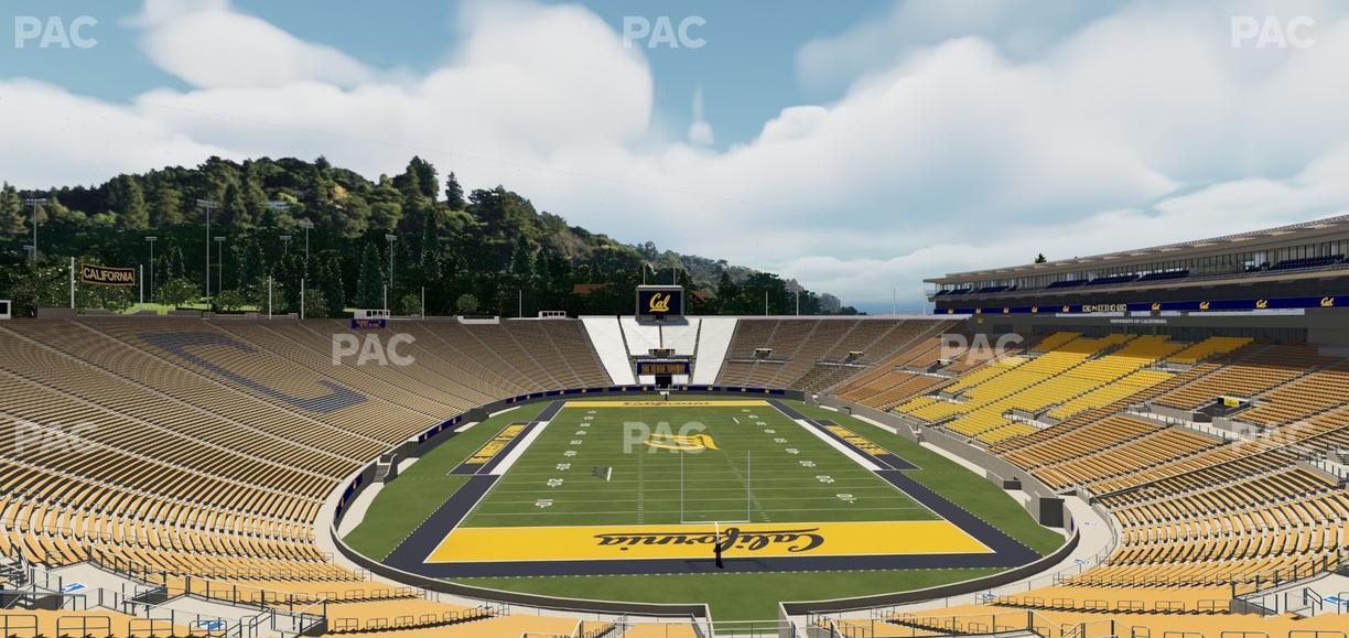 California Memorial Stadium - Section A Seat View