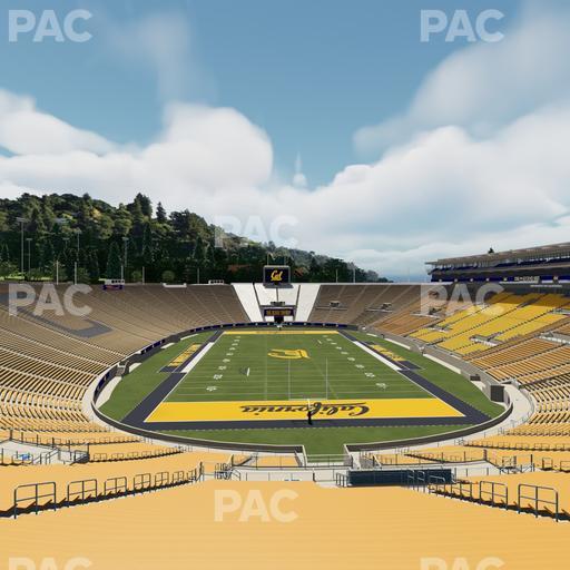 California Memorial Stadium - Section A Seat View