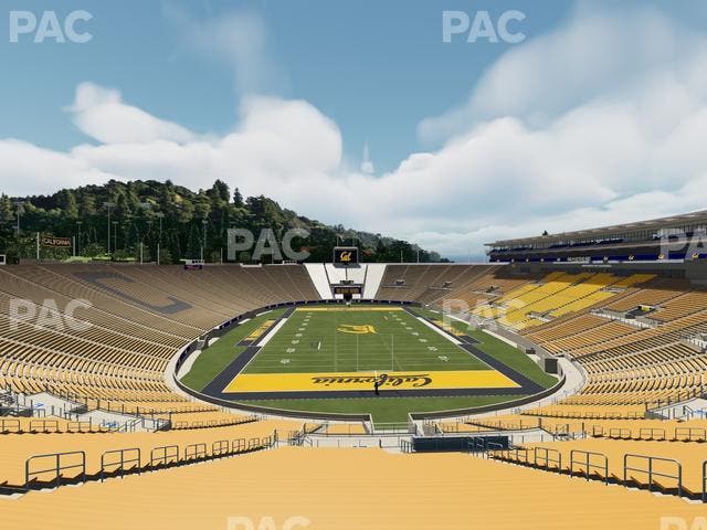 California Memorial Stadium - Section A Seat View