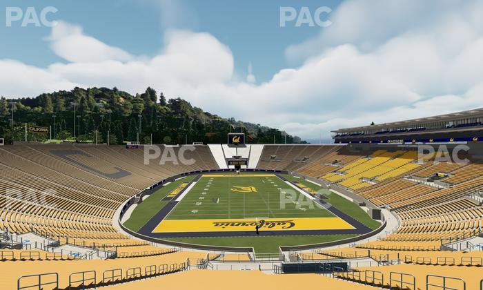 California Memorial Stadium - Section A Seat View