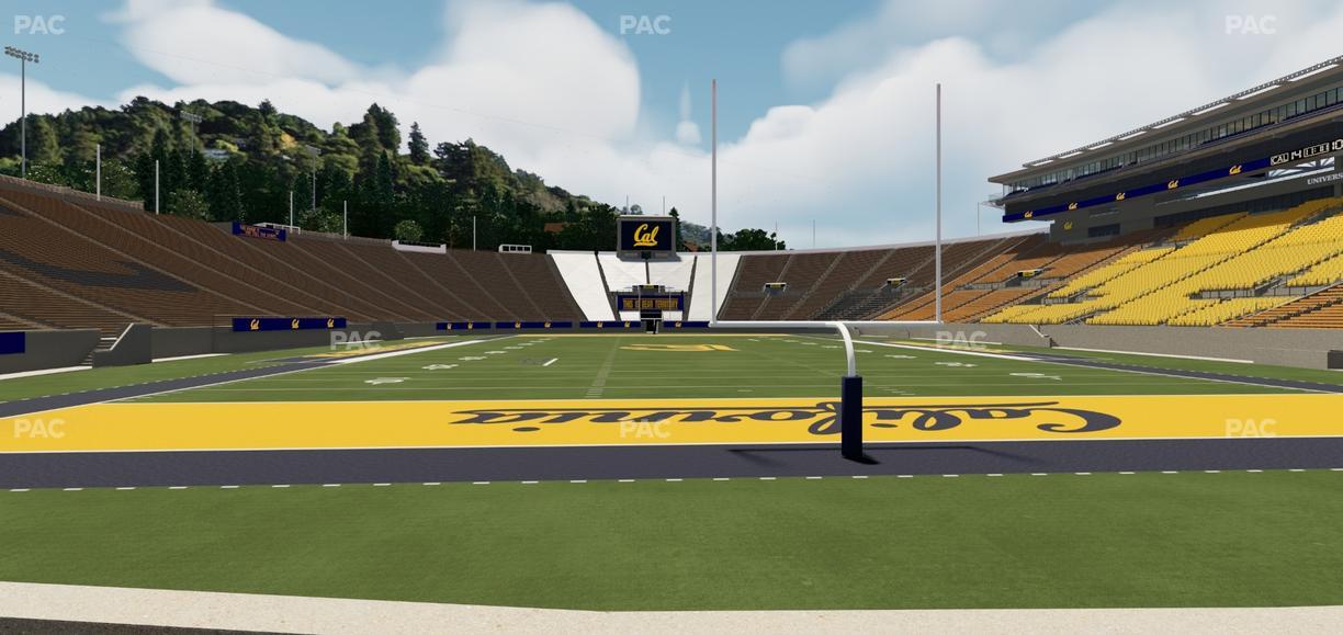 California Memorial Stadium - Section A Seat View