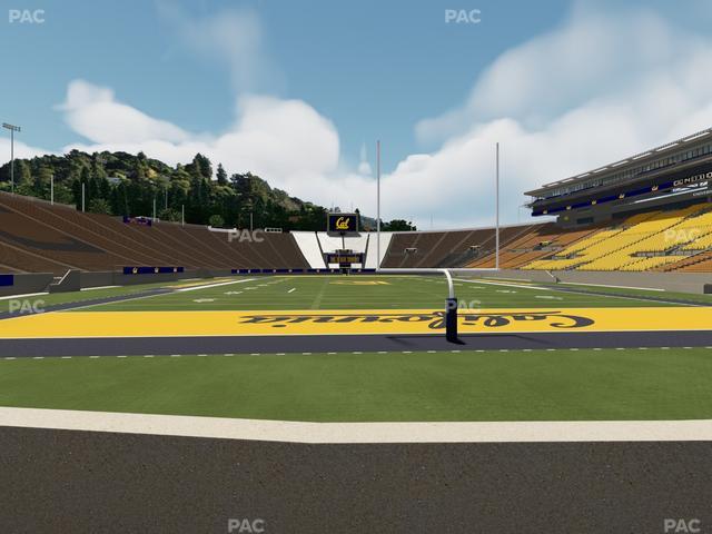 California Memorial Stadium - Section A Seat View