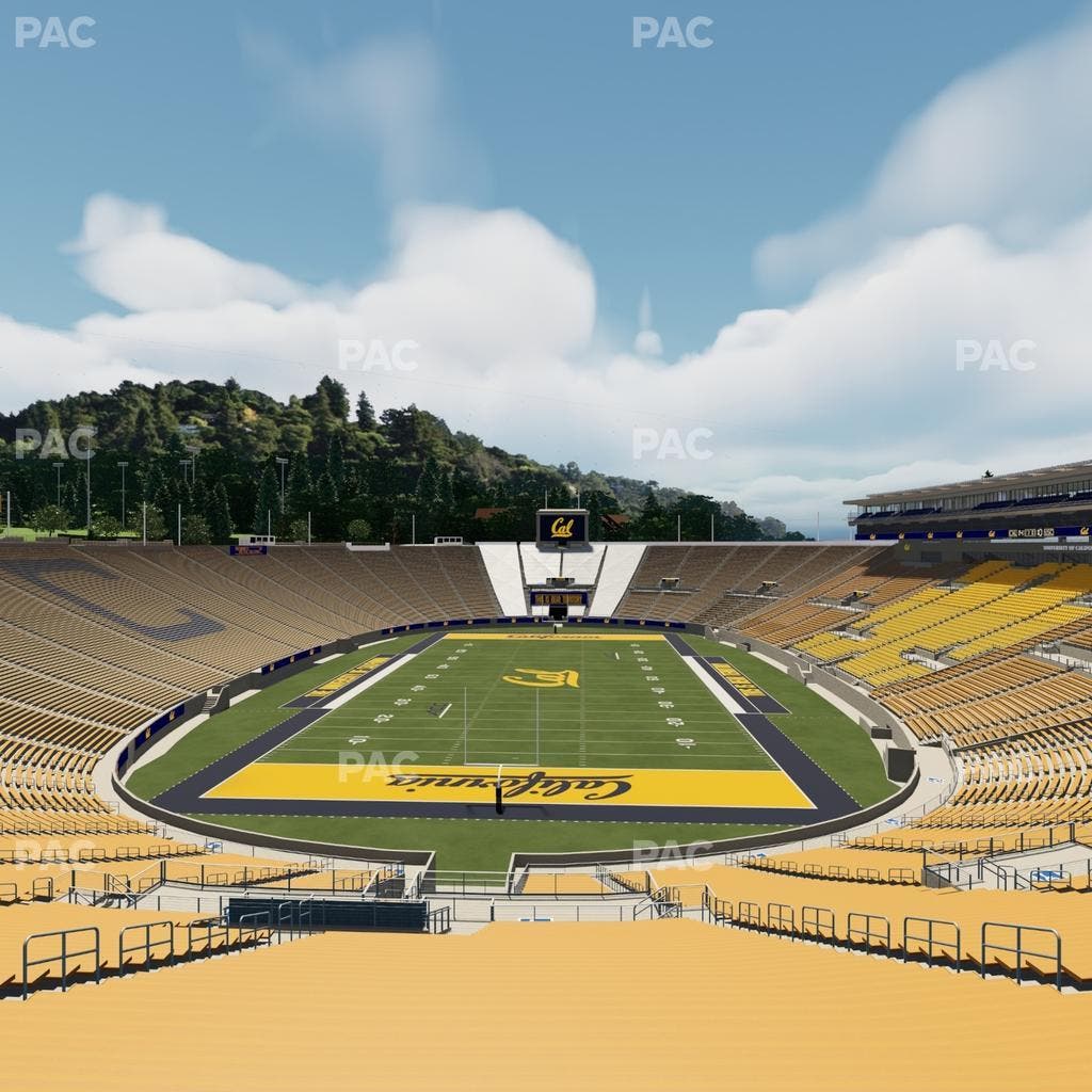 California Memorial Stadium - Section Aa Seat View