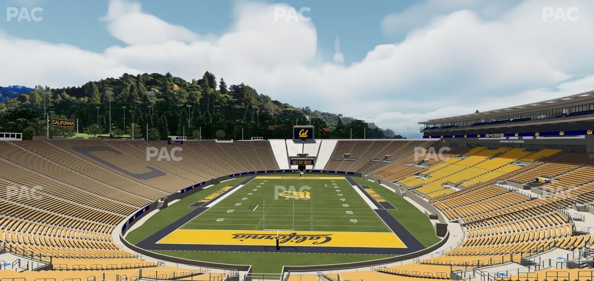California Memorial Stadium - Section Aa Seat View