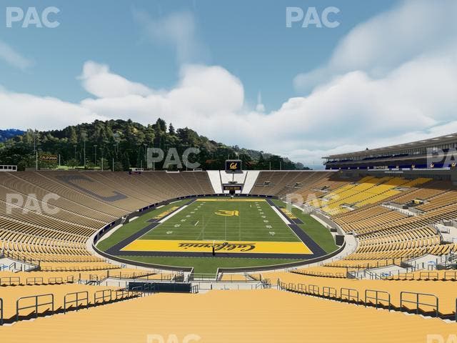 California Memorial Stadium - Section Aa Seat View
