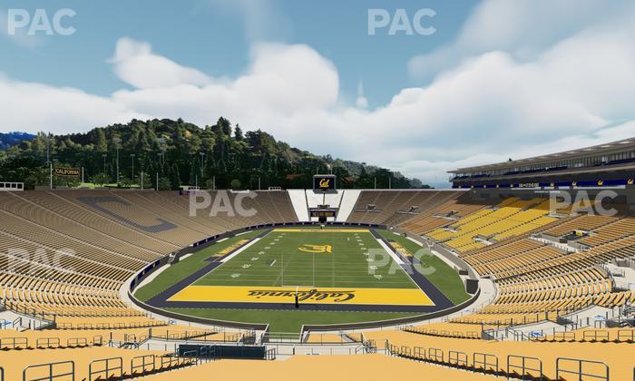 California Memorial Stadium - Section Aa Seat View
