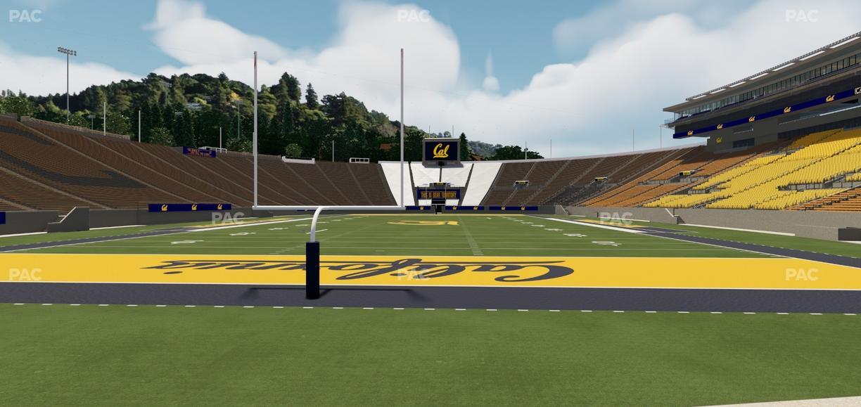 California Memorial Stadium - Section Aa Seat View