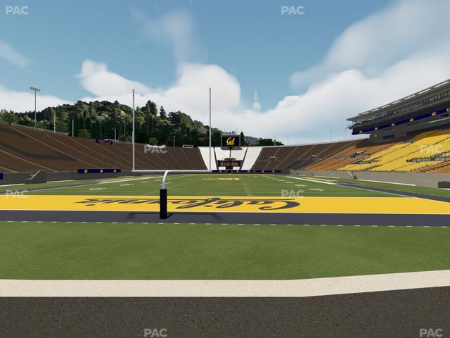 California Memorial Stadium - Section Aa Seat View