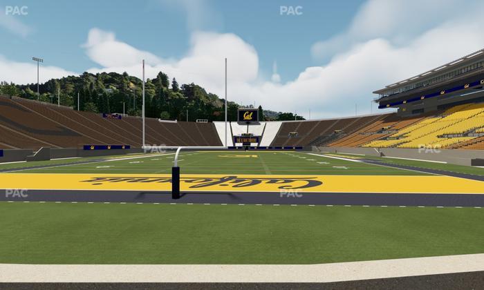 California Memorial Stadium - Section Aa Seat View