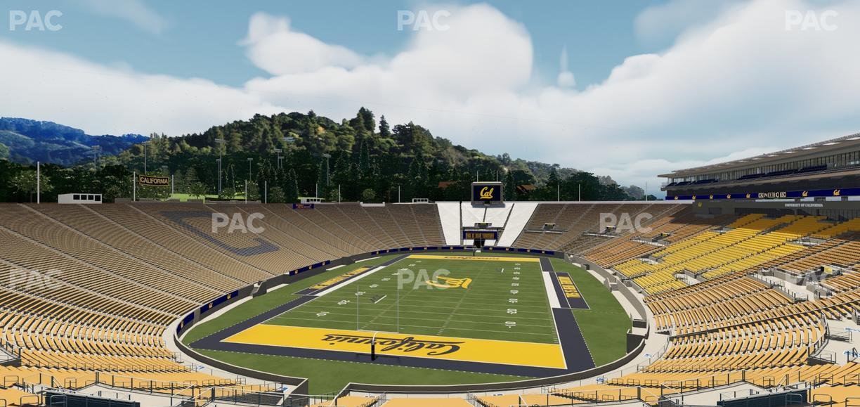 California Memorial Stadium - Section B Seat View