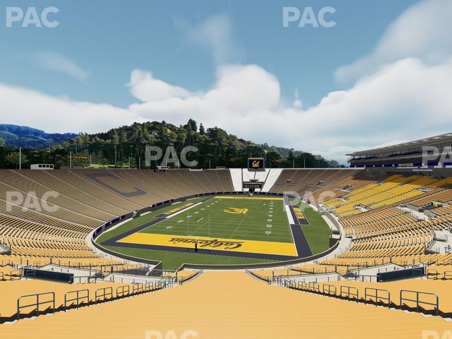 California Memorial Stadium - Section B Seat View California Memorial Stadium - Section B Seat View