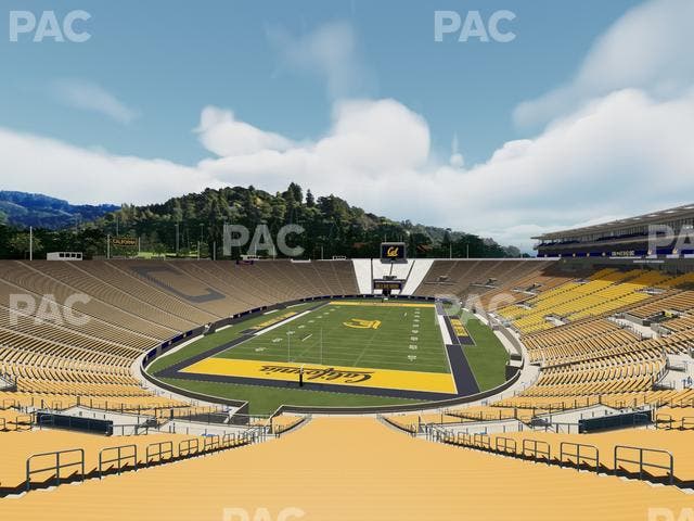 California Memorial Stadium - Section B Seat View