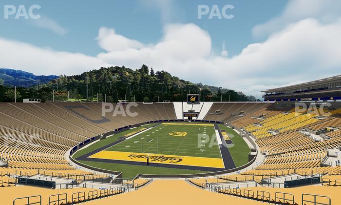 California Memorial Stadium - Section B Seat View