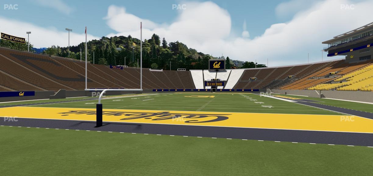California Memorial Stadium - Section B Seat View