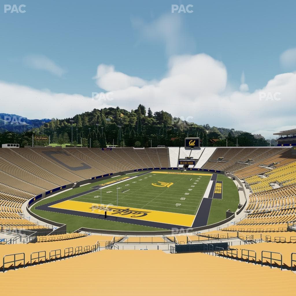 California Memorial Stadium - Section Bb Seat View
