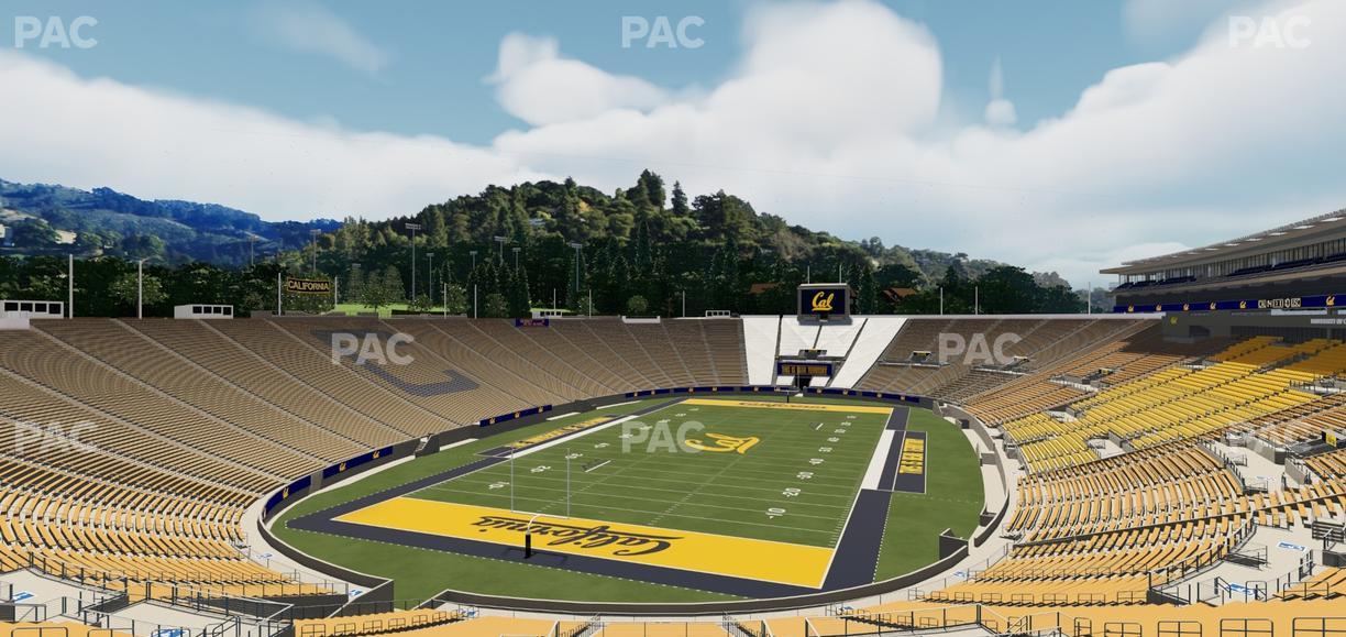 California Memorial Stadium - Section Bb Seat View