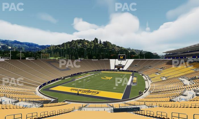 California Memorial Stadium - Section Bb Seat View
