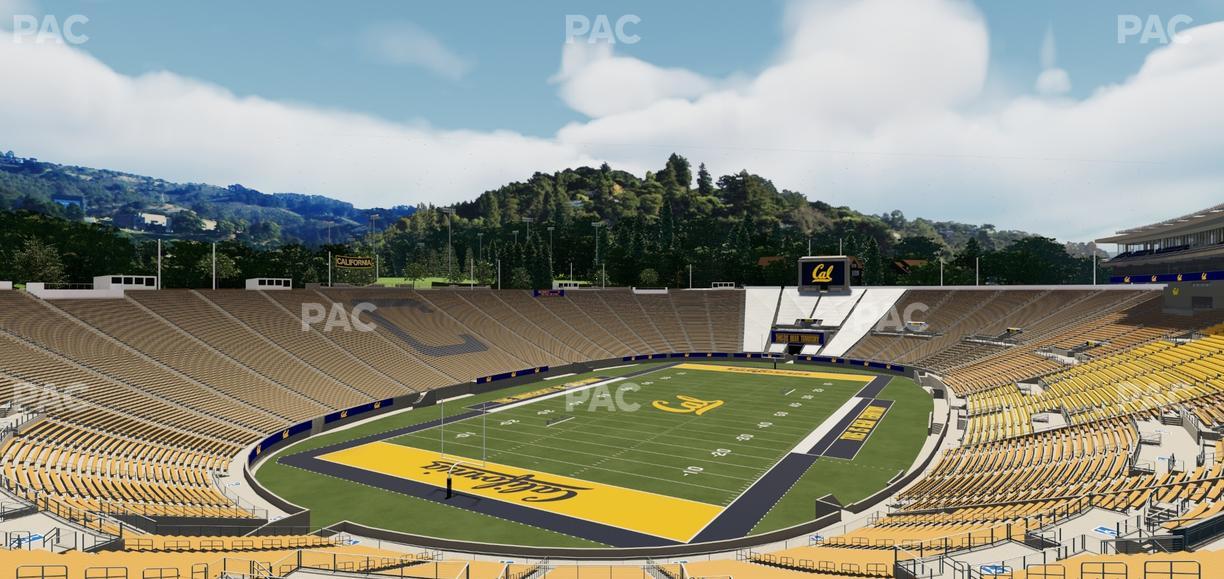 California Memorial Stadium - Section C Seat View