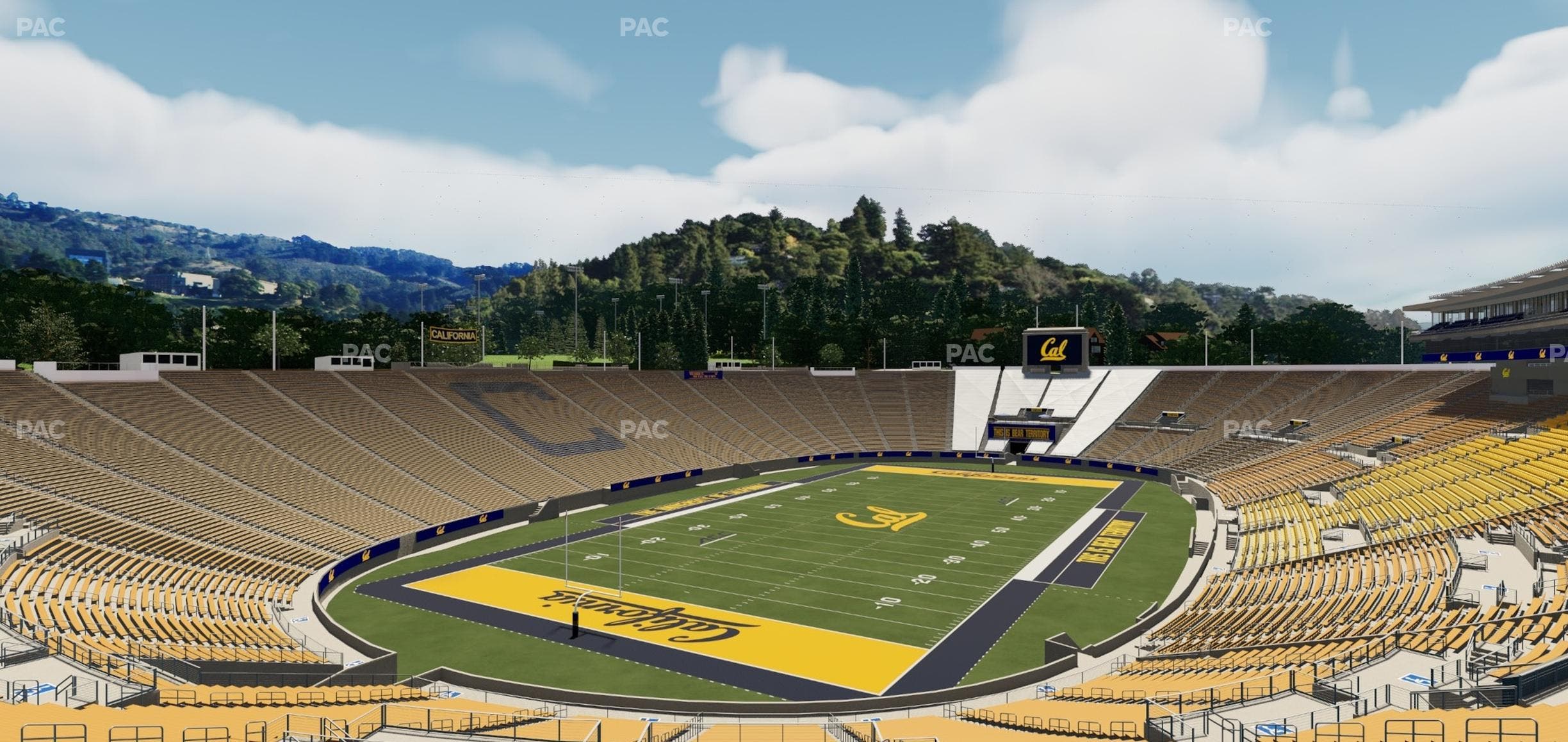 California Memorial Stadium - Section C Seat View