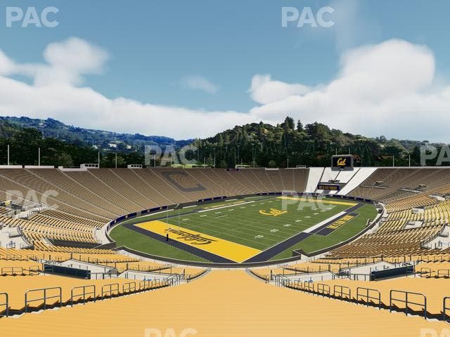 California Memorial Stadium - Section Cc Seat View