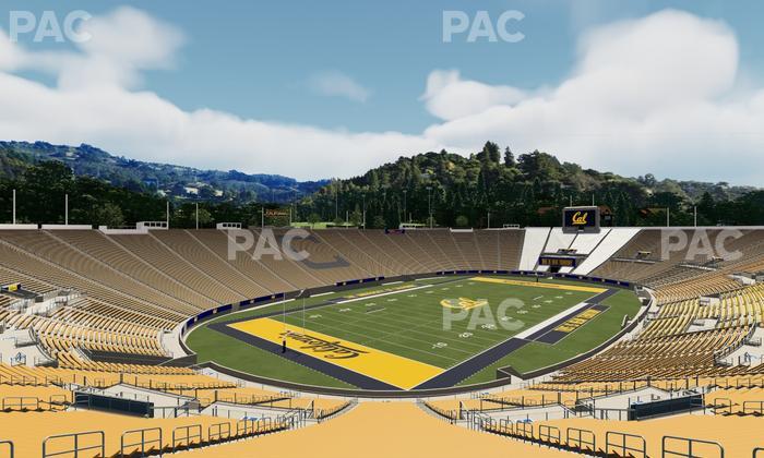 California Memorial Stadium - Section Cc Seat View