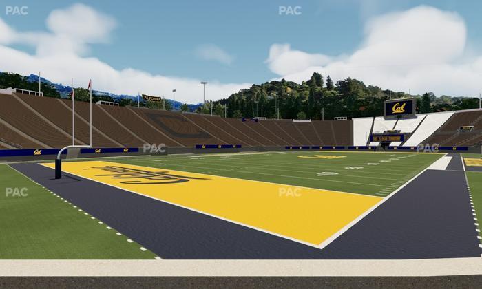 California Memorial Stadium - Section Cc Seat View