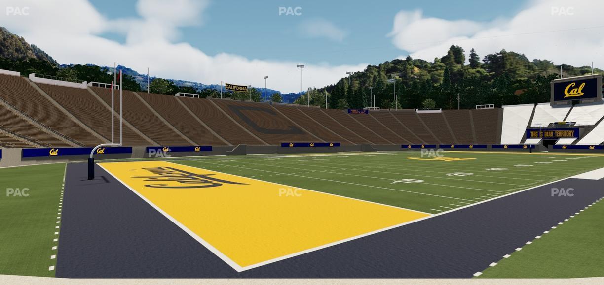 California Memorial Stadium - Section D Seat View