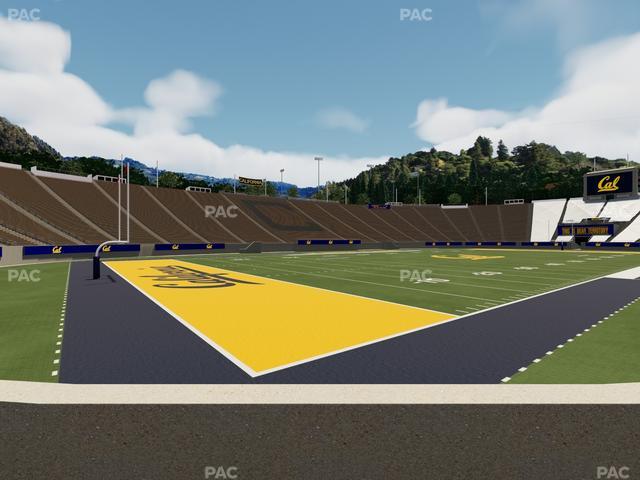 California Memorial Stadium - Section D Seat View