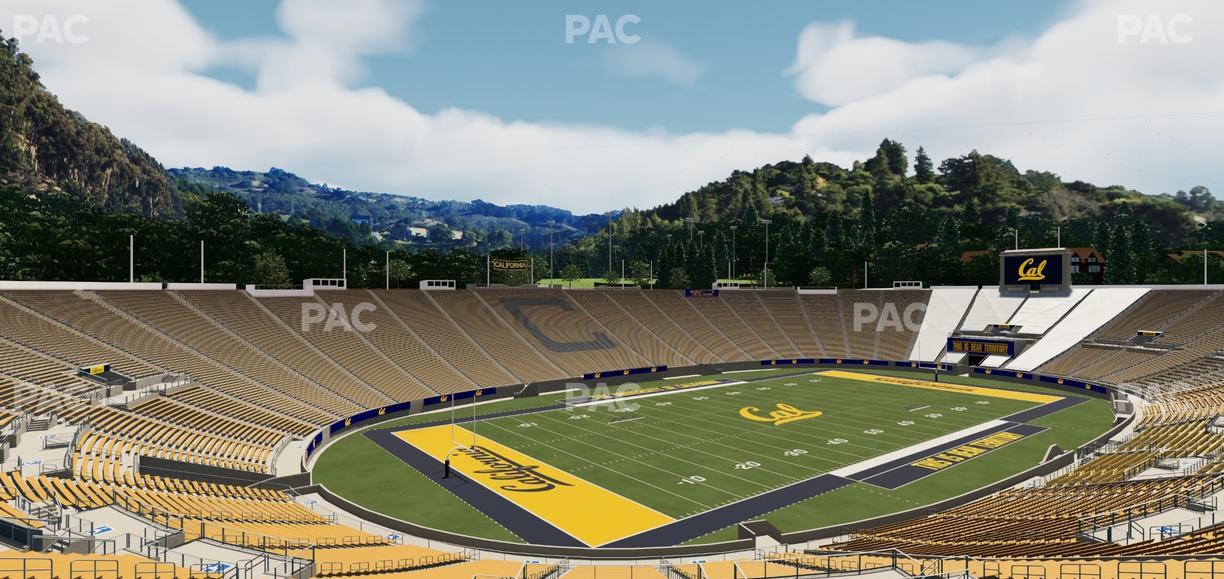 California Memorial Stadium - Section D Seat View
