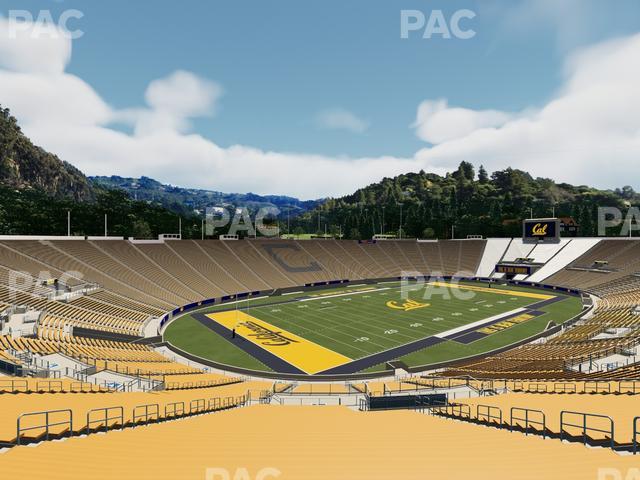 California Memorial Stadium - Section D Seat View California Memorial Stadium - Section D Seat View