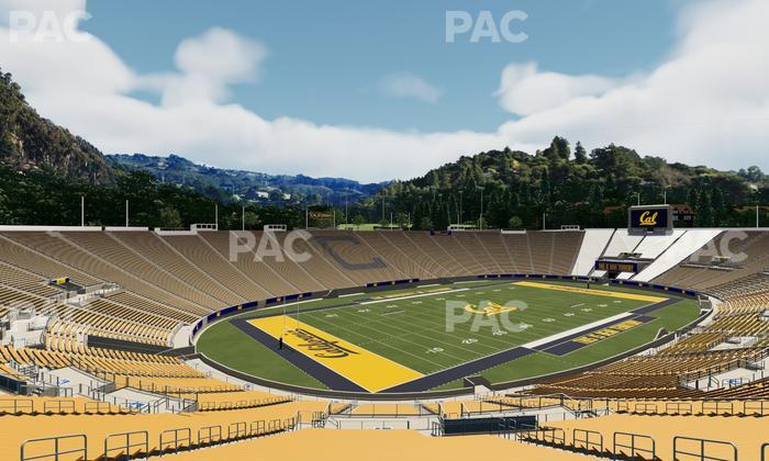 California Memorial Stadium - Section D Seat View